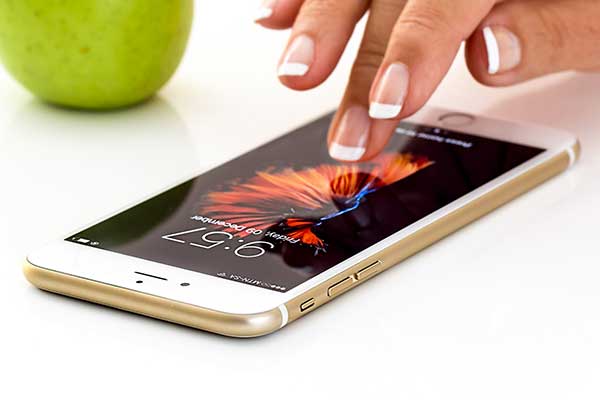 Polycarbonat Handydisplay