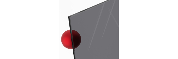 Getöntes Glas - Rauchglas
