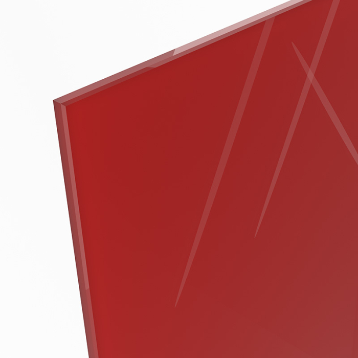 Lackiertes Glas