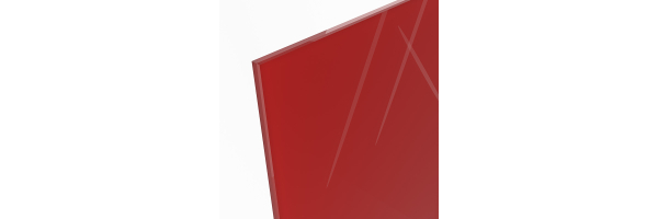 Lackiertes Glas