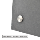 Abstandshalter für Schilderbefestigung, V2A Edelstahl 15 x 15 mm