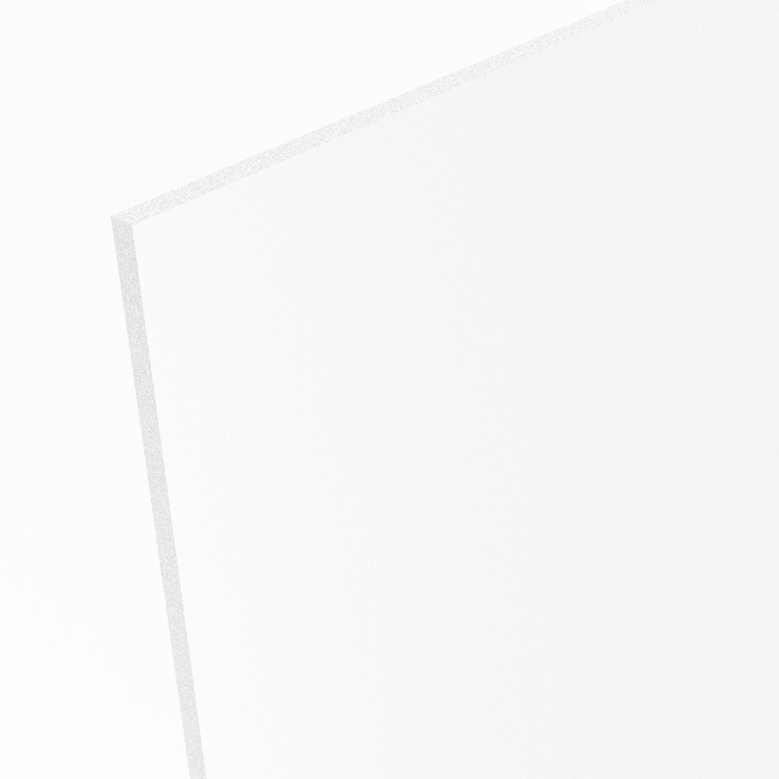 PVC Hartschaum 800 x 370 x 2 mm Weiß Restabschnitt 