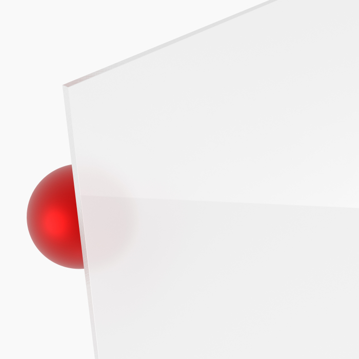 3mm PLEXIGLAS® Milchglas Zuschnitt nach Maß weiß opal