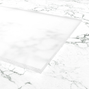 6mm PLEXIGLAS® WH10 DC weiss satiniert, Lichtdurchlässigkeit 70%