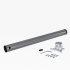Tischbein rund 710 x 60 mm alu gebürstet