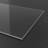 3 mm PLEXIGLAS® kratzfest UV100 Optical 0A570 HC farblos nach Maß