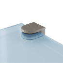 Klemmhalter Edelstahl V2A 36 x 29 mm für 8-9 mm Plattenstärke