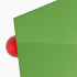 3 mm PLEXIGLAS® grün 6H02 GT blickdicht