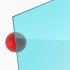 3 mm PLEXIGLAS® hellblau 5C18 GT, Lichtdurchlässigkeit 64%
