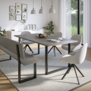 38mm Spanplatte Beton anthrazit Zuschnitt nach Mass