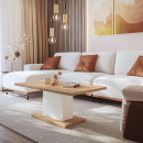 Couchtisch | rechteckig | Säule