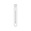 Konsole klappbar, weiß beschichtet, Tragkraft 50 kg/Paar 320 mm