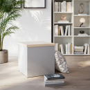 Hocker als Box | abnehmbarer Deckel