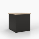 Hocker als Box | abnehmbarer Deckel