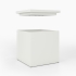 Hocker als Box | abnehmbarer Deckel