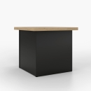 Hocker | Säulenfuß | Überstand