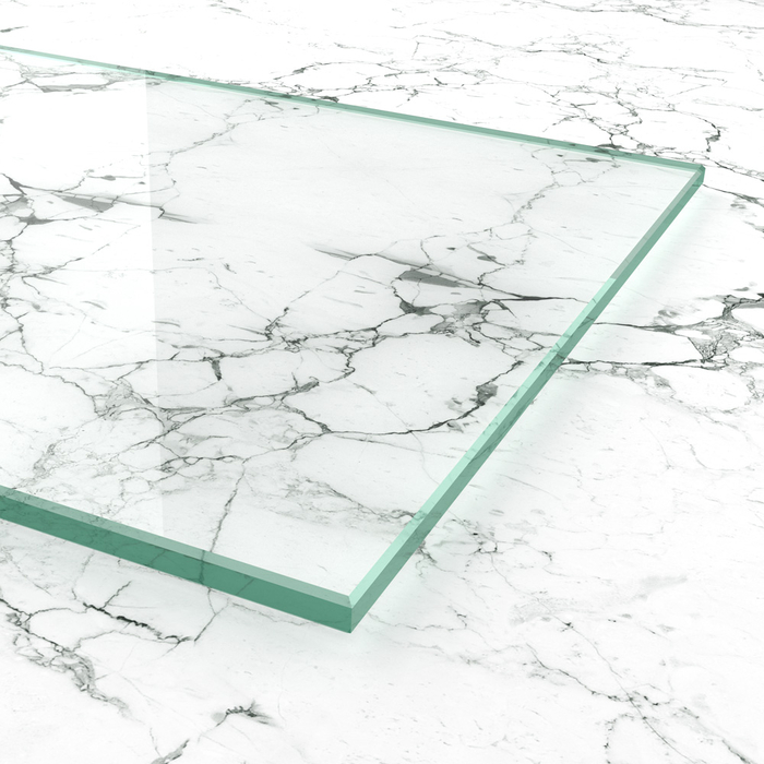 Basisglas - Floatglas klar grünlich