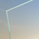 Pave weiß Ornamentglas ESG