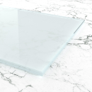 6 mm VSG-Glas weiß matt Verbundsicherheitsglas - einfach foliert nach Maß