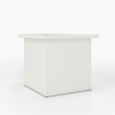 Hocker als Box | abnehmbarer Deckel | Überstand