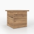 Hocker als Box | abnehmbarer Deckel | Überstand
