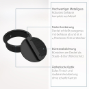 Kabeldurchlass für Schreibtische Metall 60mm