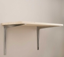 Schwerlastkonsole Aluminium, Regalträger, Tragkraft 100-200 kg/Stück