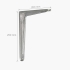 Schwerlastkonsole Aluminium, Regalträger, Tragkraft 100-200 kg/Stück