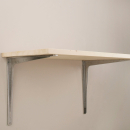 Schwerlastkonsole Aluminium, Regalträger, Tragkraft 100 kg/Stück 20x25 cm