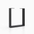 Bankkufe, Hockerkufe, Couchtischgestell aus Metall 420 x 380 mm, in 4 Farben