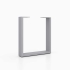 Bankkufe, Hockerkufe, Couchtischgestell aus Metall 420 x 380 mm, in 4 Farben