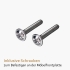 Möbelgriff aus Zinkdruckguss gebürstet |  40 x 19 x 22 mm