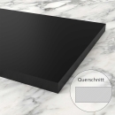 HPL Tischplatte Outdoor Schwarz