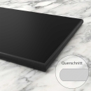 HPL Tischplatte Outdoor Schwarz