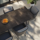 HPL Tischplatte Outdoor Titan Anthrazit