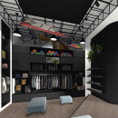19 mm MDF Schwarz matt Antifingerprint