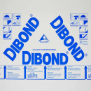 Materialmuster Alu DIBOND® weiß