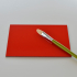 Materialmuster Alu DILITE® rot