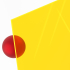 Materialmuster PERSPEX® GS 2T51  floureszierend gelb