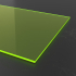 Materialmuster PERSPEX® GS 6T66  floureszierend grün