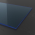 Materialmuster PERSPEX® GS 7T97  floureszierend blau