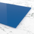 Materialmuster PLEXIGLAS® blau 5H22  blickdicht, LD 8%