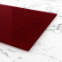 Materialmuster PLEXIGLAS® rot Cherry GS 3C01, LD 4%