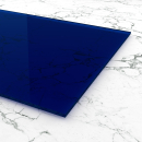 Materialmuster PLEXIGLAS® blau 5C01 transparent, LD 5%