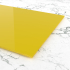Materialmuster PLEXIGLAS® gelb GS 1H01 GT, LD 22%