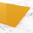 Materialmuster PLEXIGLAS® gelb GS 1H20 GT, LD 15%
