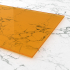 Materialmuster PLEXIGLAS® gelb 1C33 GT, LD 63%