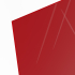 Materialmuster PLEXIGLAS® rot GS 3H01 GT, LD 2%