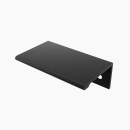 Möbelgriff | Kantengriff schwarz matt | 70 x 25 x 42 mm