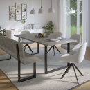 Dekormuster Beton grau natur glatt